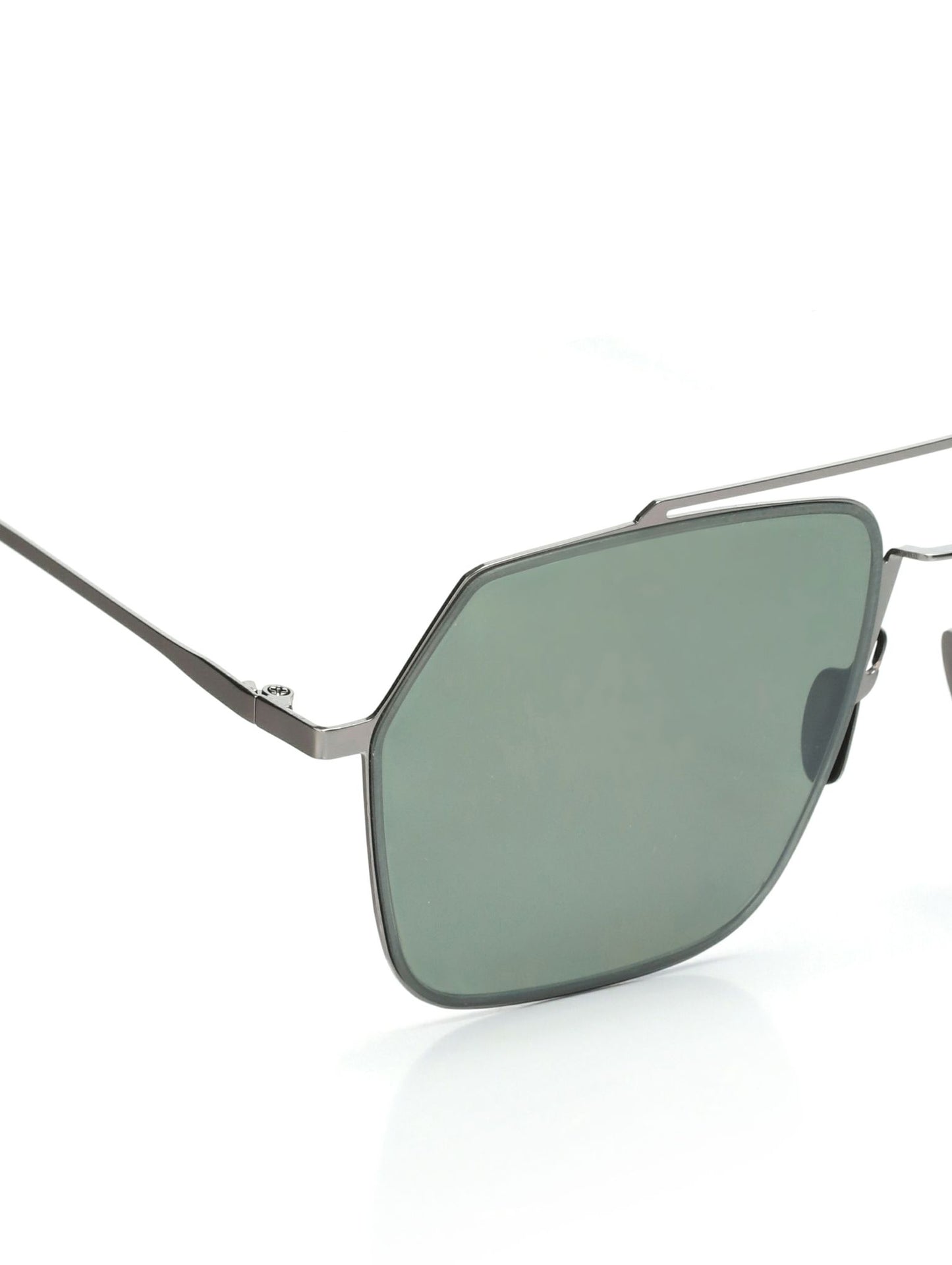 Unisex Black & Grey-Toned Aviator Sunglasses - Jazzandsizzle