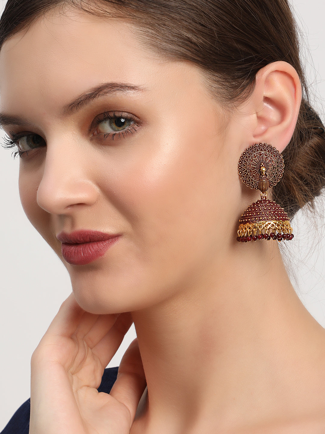 Vintage Gold Jhumka Earrings With Tassel Bells Turkish Tribal Style Water  Drop Design Indian Jewelry For Women From Niceclothingstore, $1.59 |  DHgate.Com