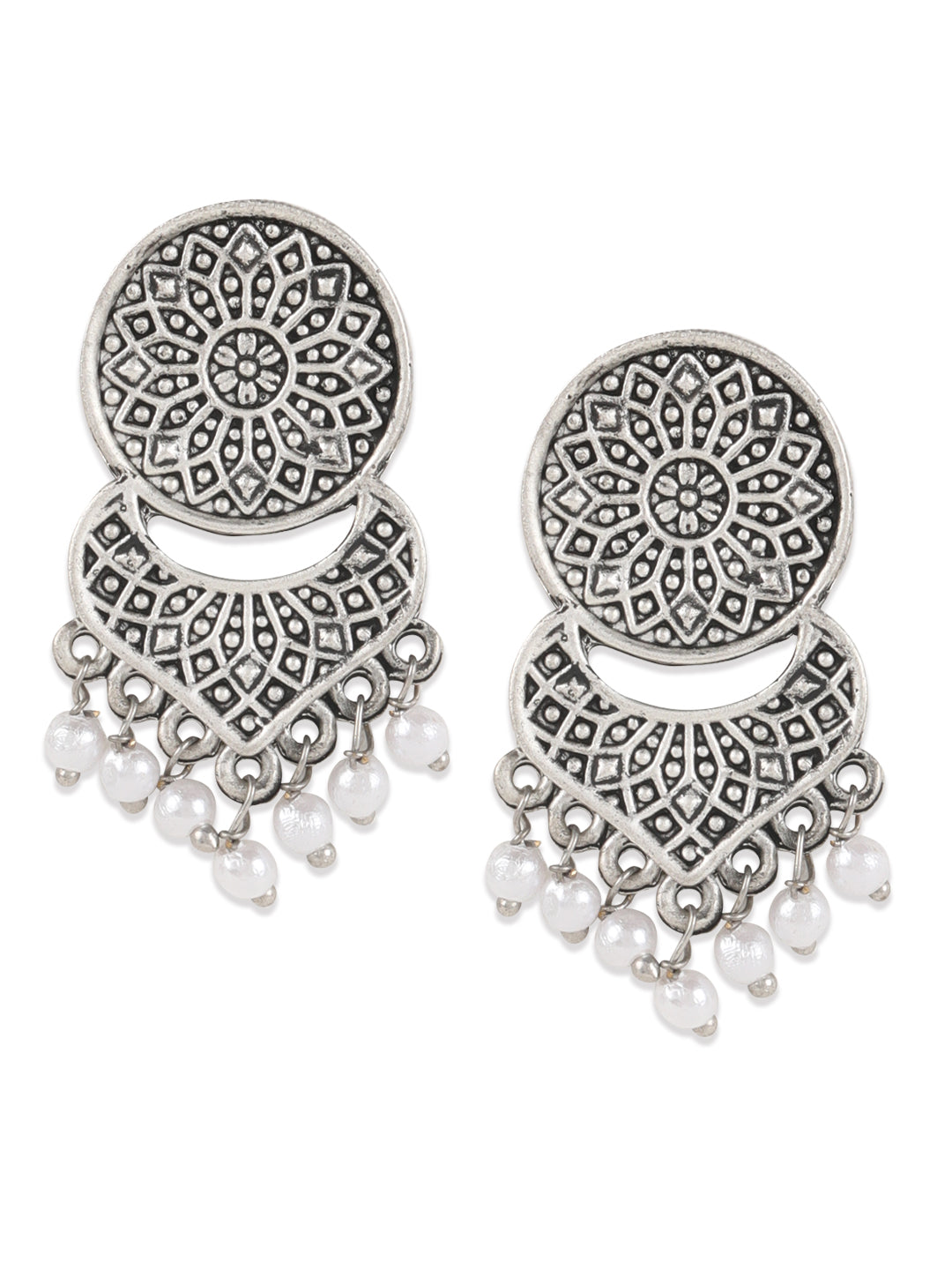 Silver-Plated Choker Necklace Jewellery Set - Jazzandsizzle