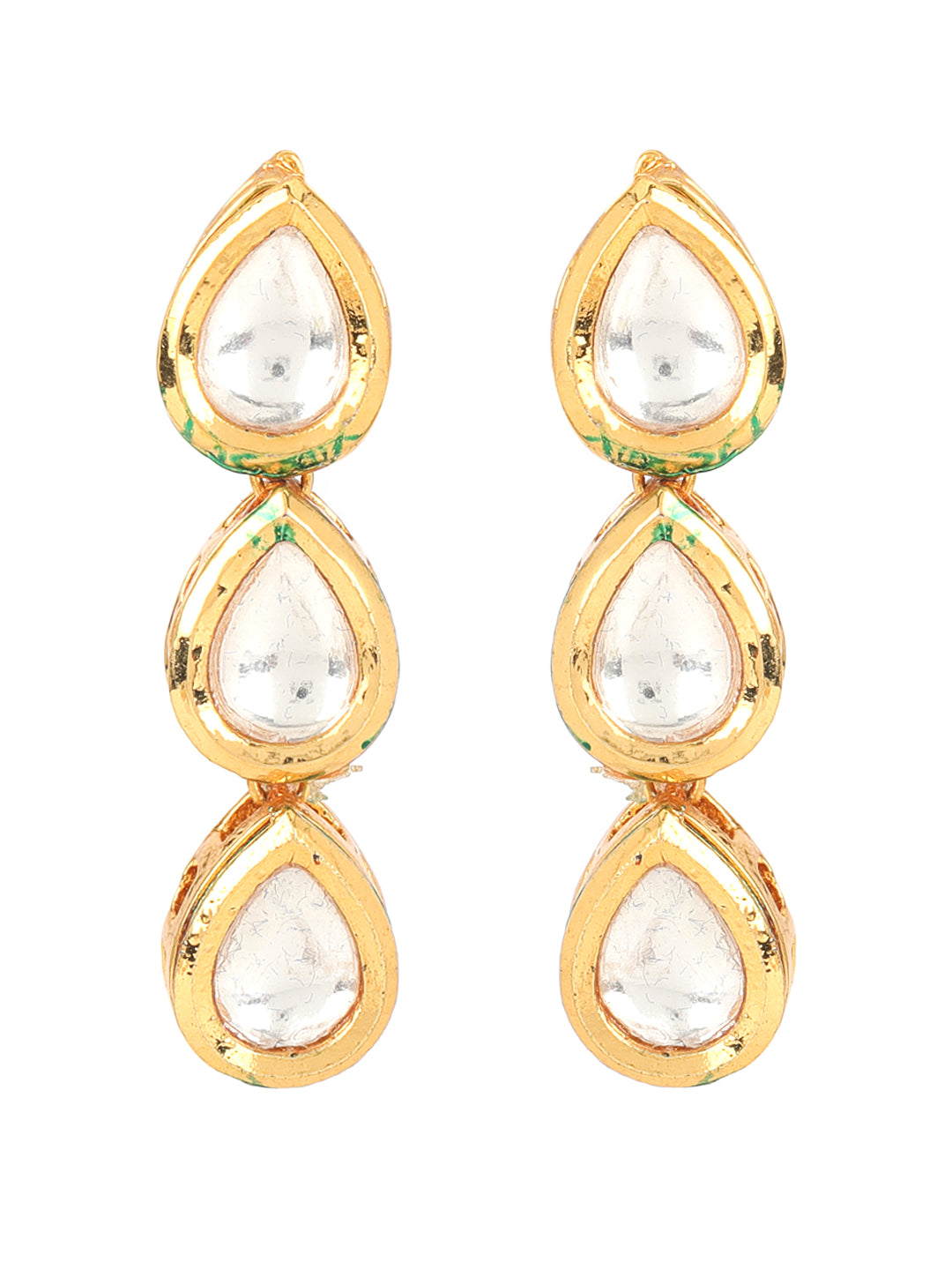 Kundan Gold Plated Jewellery Set - Jazzandsizzle