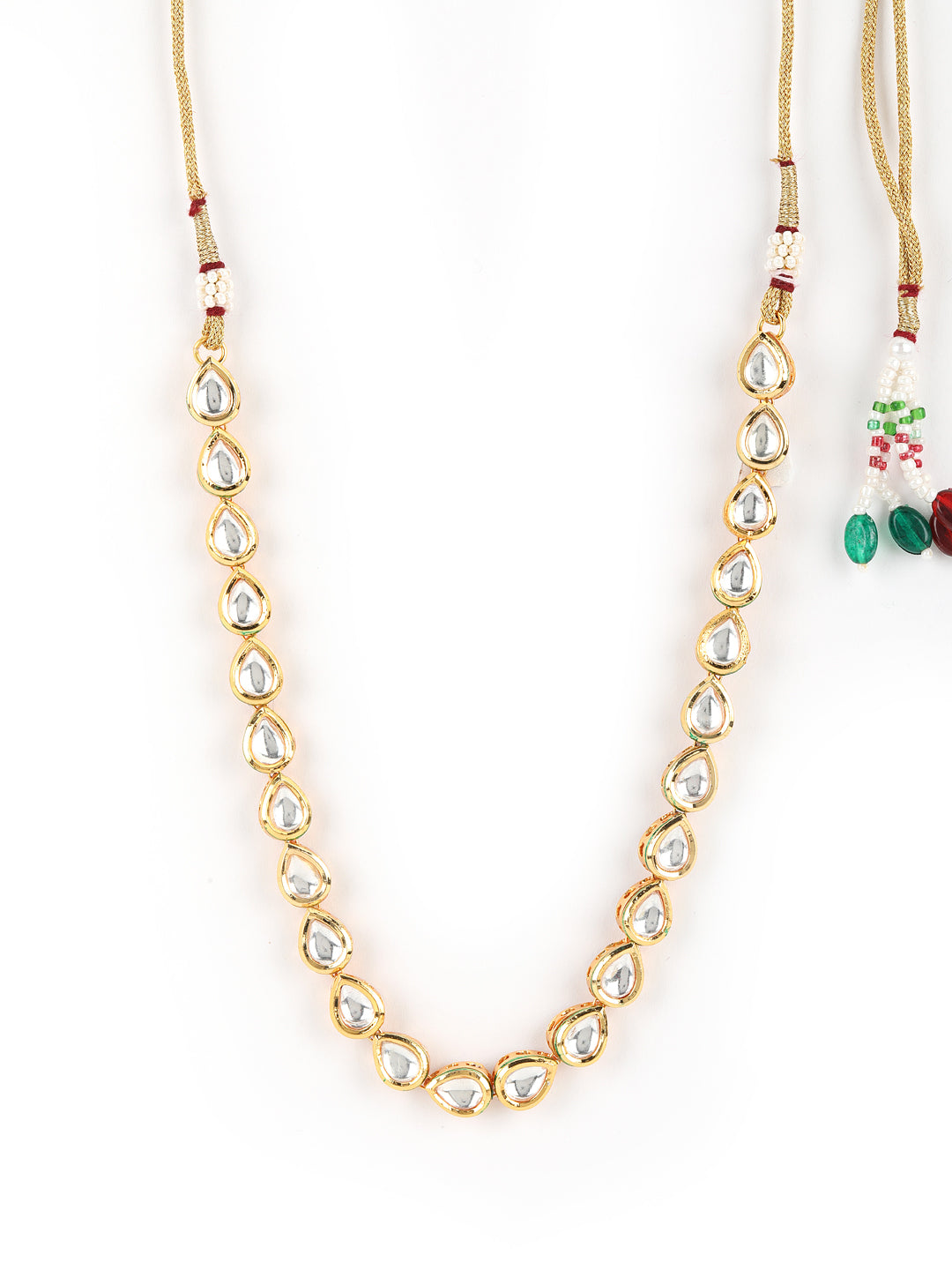 Kundan Gold Plated Jewellery Set - Jazzandsizzle