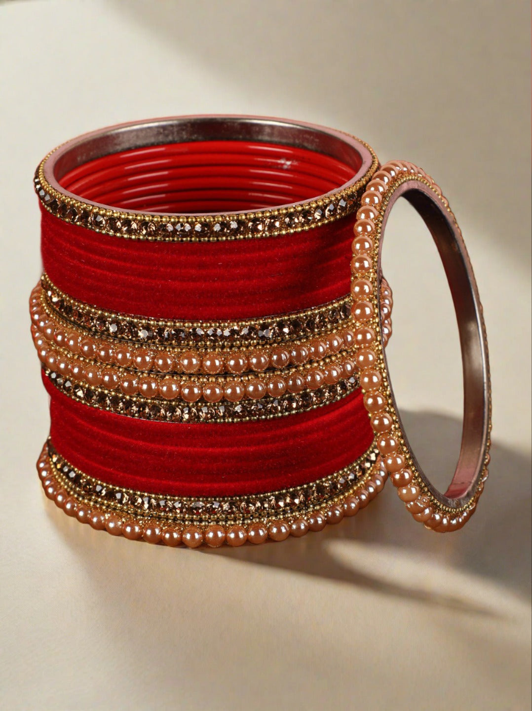 Set Of 24 Solid Handcrafted Bangles
