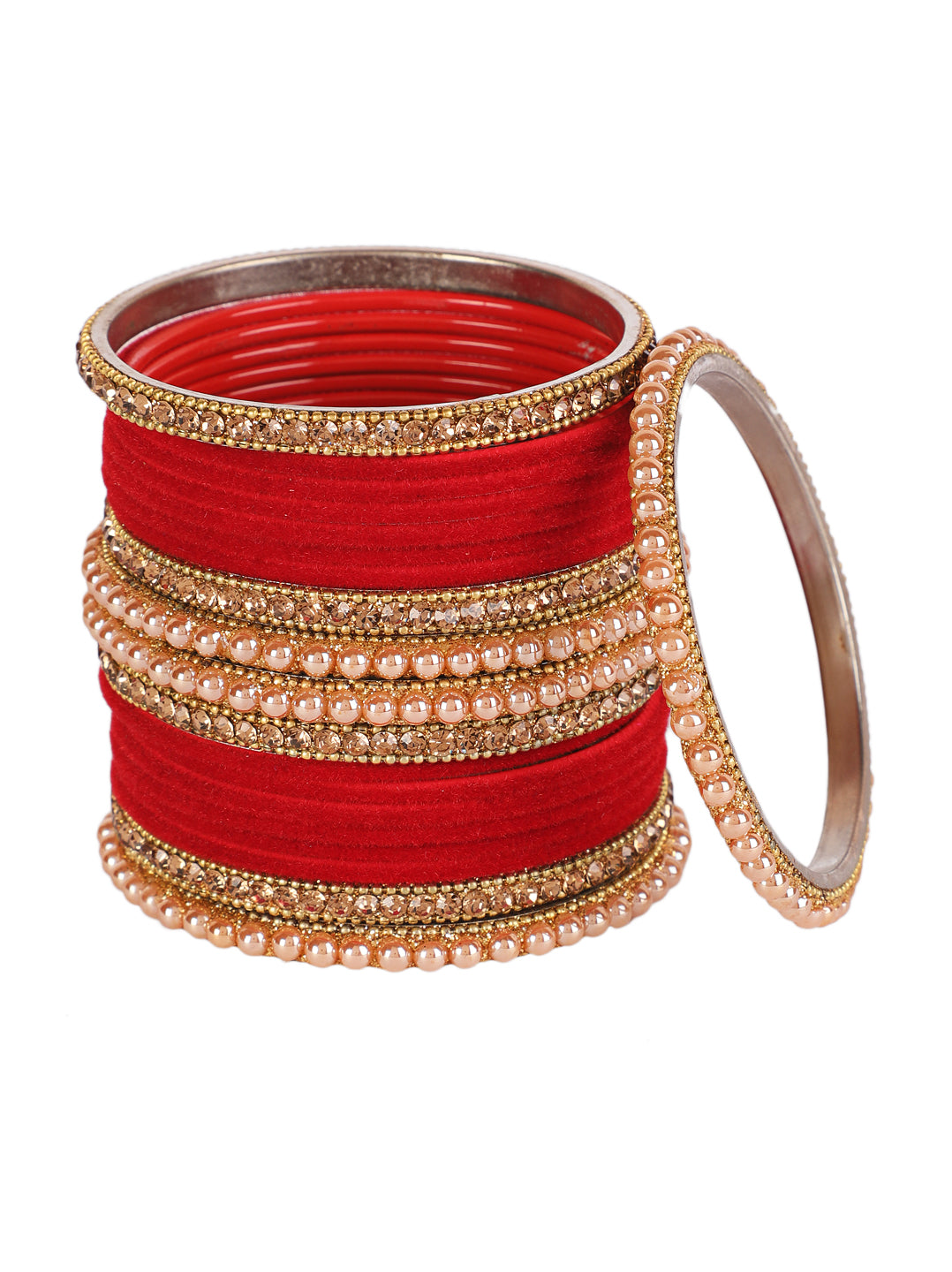 Set Of 24 Solid Handcrafted Bangles - Jazzandsizzle