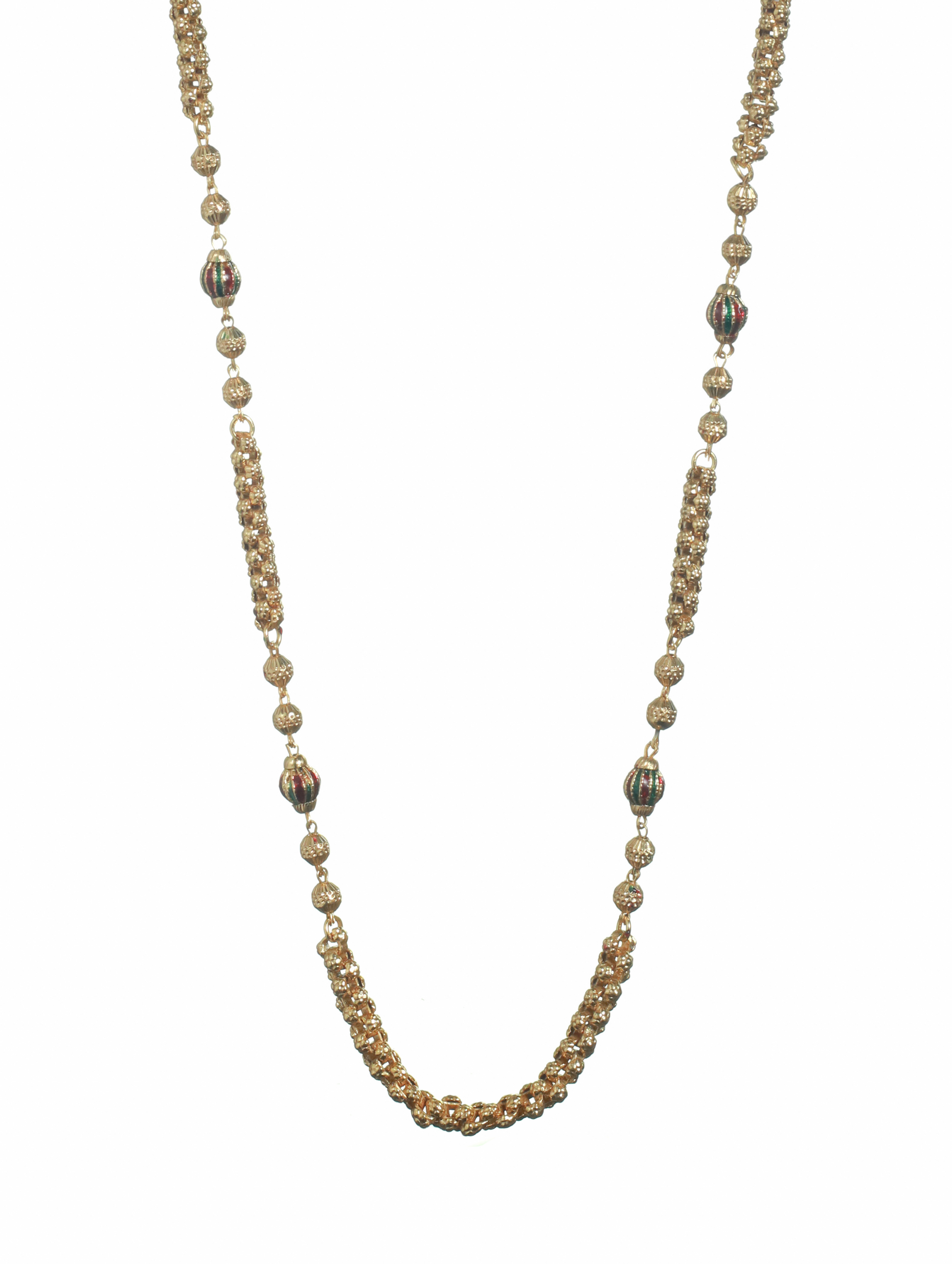 High Micron Gold-Plated Handcrafted Statement Necklace - Jazzandsizzle