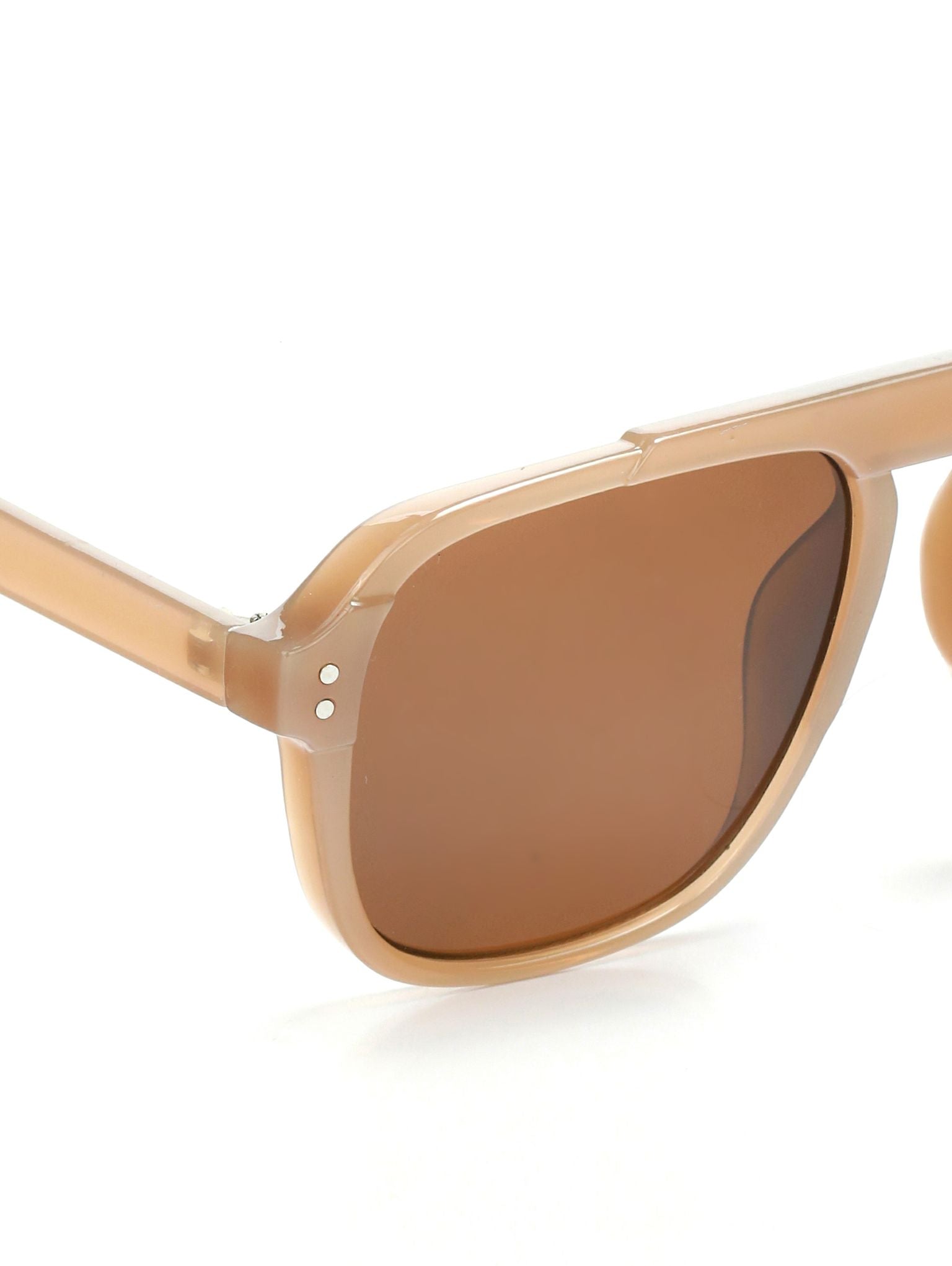 Vintage Square Abstract Retro Unisex Sunglasses UV400 Protected Large Size - Jazzandsizzle