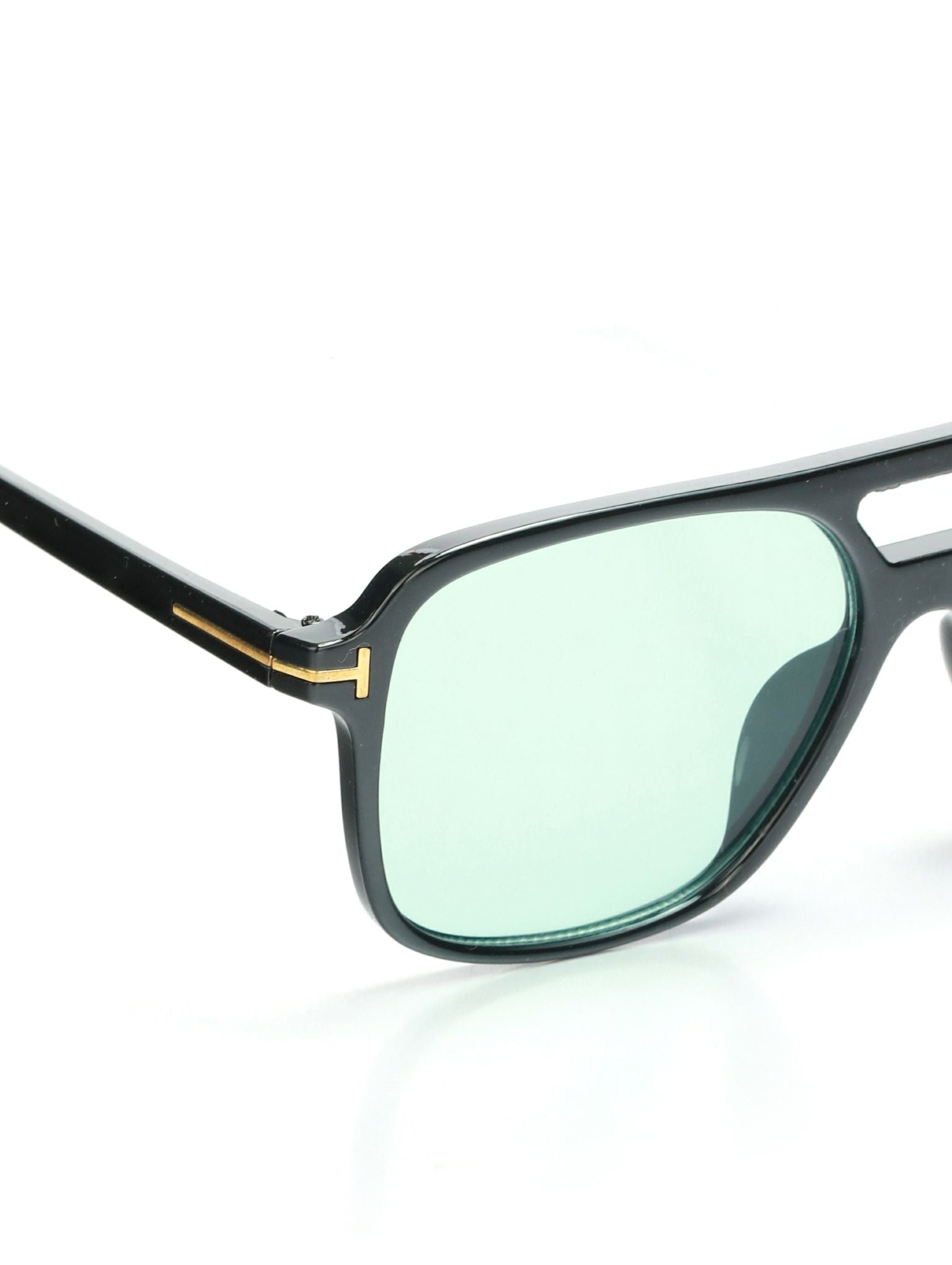 Retro themed,Vintage Pilot Abstract Unisex Green Sunglasses UV400 Protected Medium Size - Jazzandsizzle